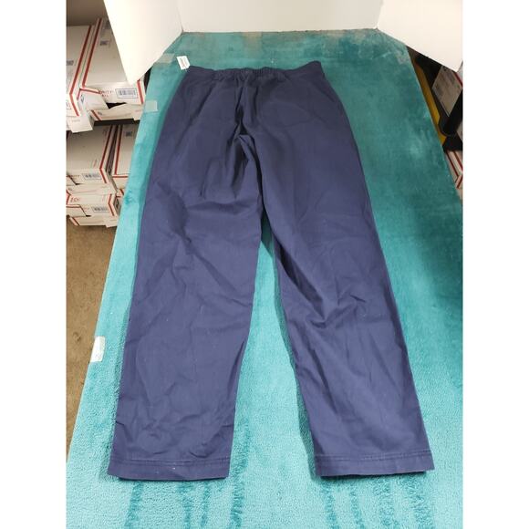 Old Navy Pants Size Medium Tall Womens Blue Stretch Chino Khaki Straight NWT - Picture 12 of 14